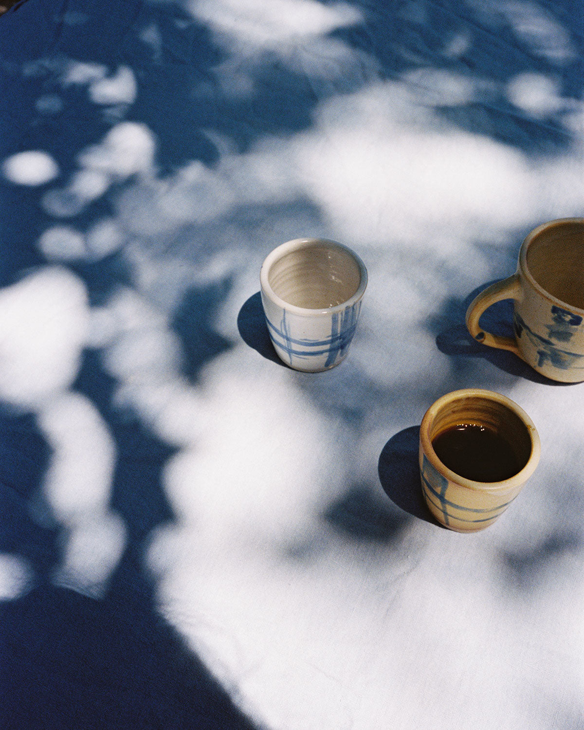 Liv Ryan Yellow Brush Cortado Cup