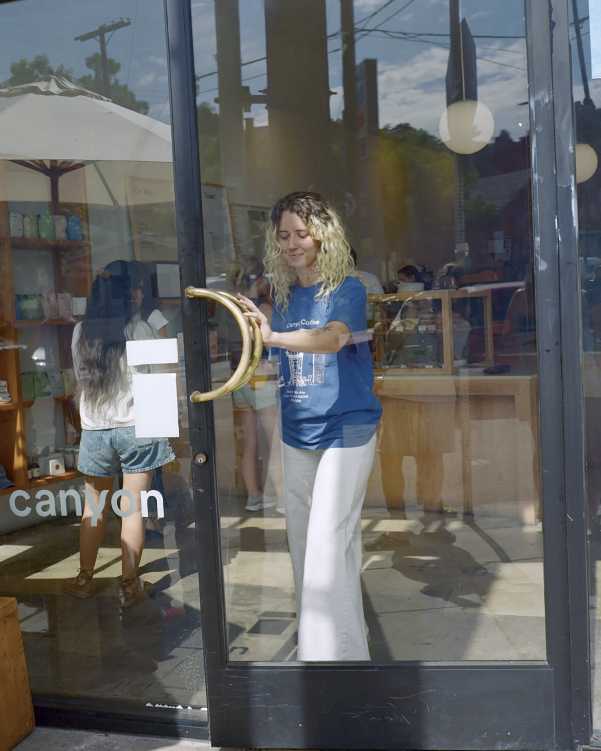 Canyon Echo Park Blue Tee