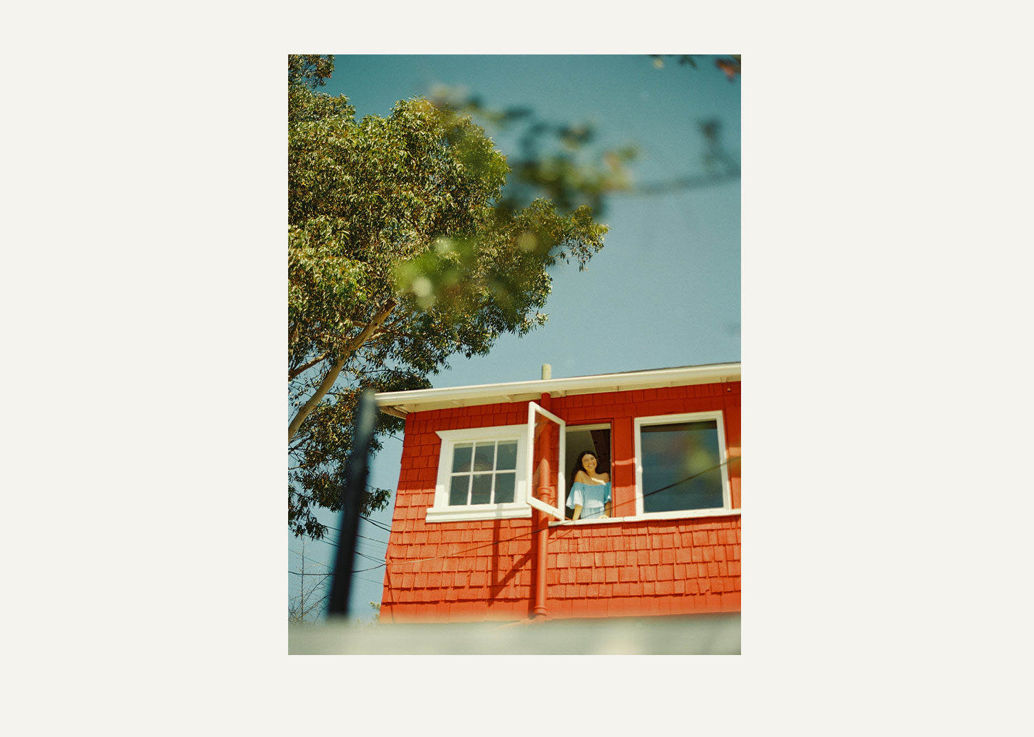 Artist April Valencia of Masa Memory at home in Los Angeles, California
