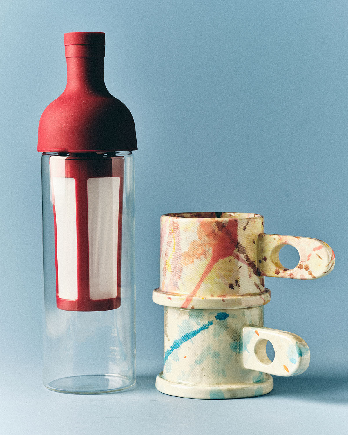 Red Cold Brew Bottle