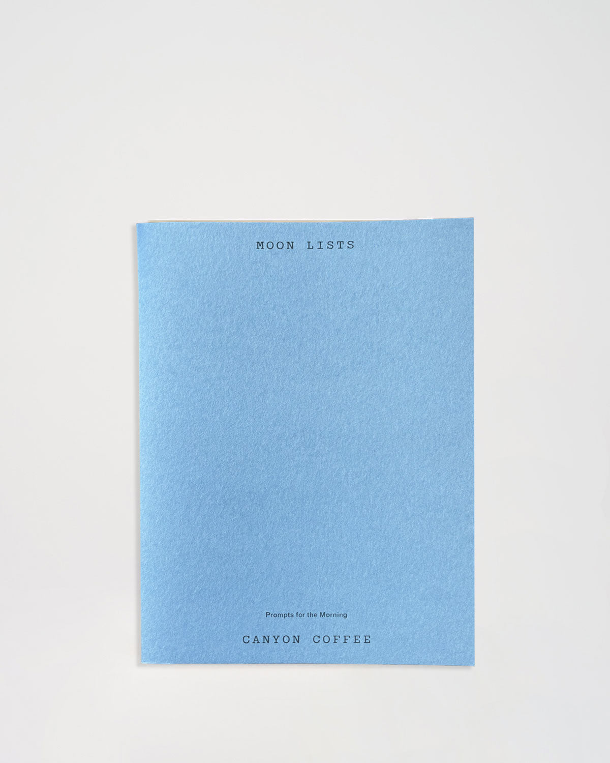 Canyon Coffee x Moon Lists