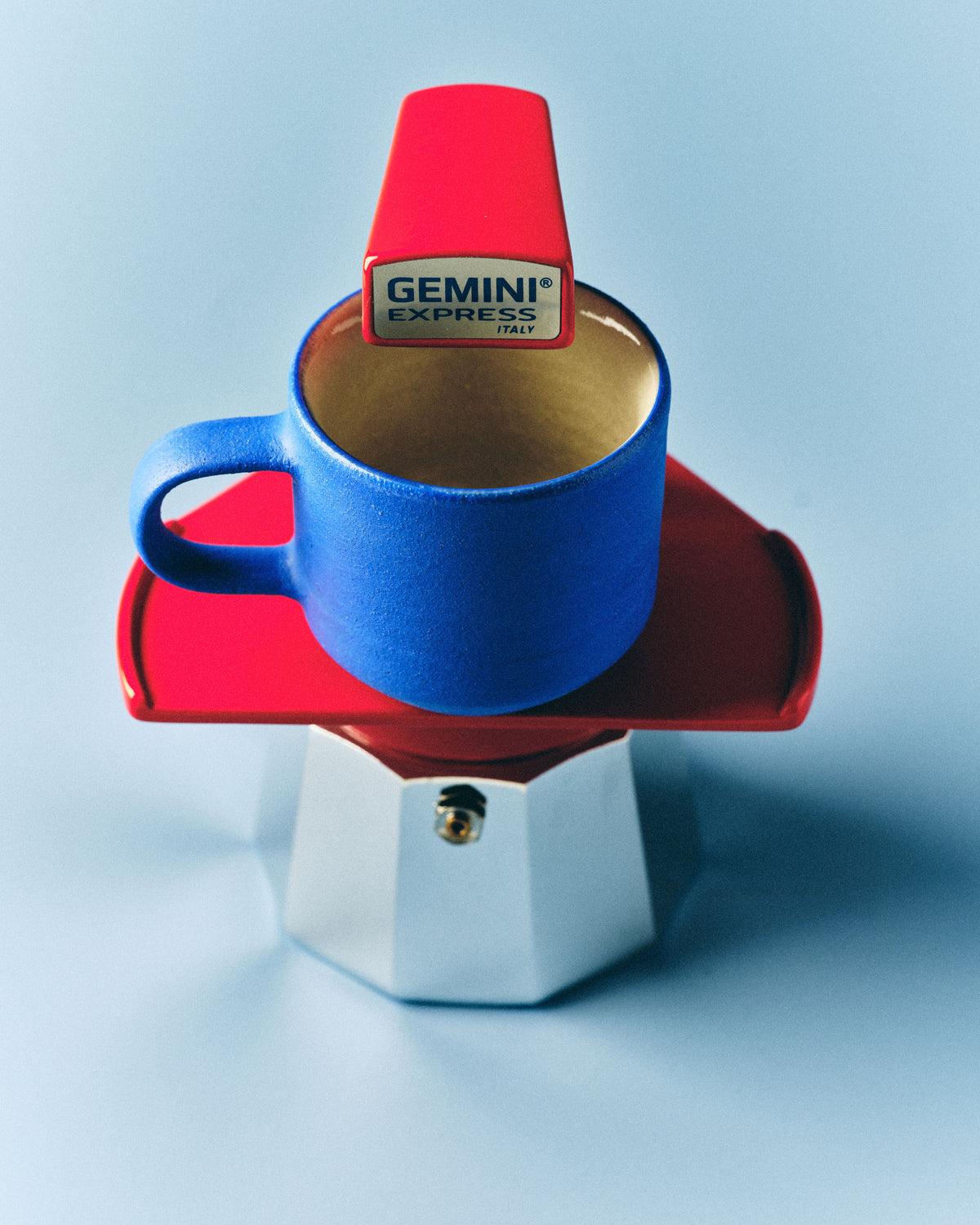 Baby Blue Espresso Set by PKK