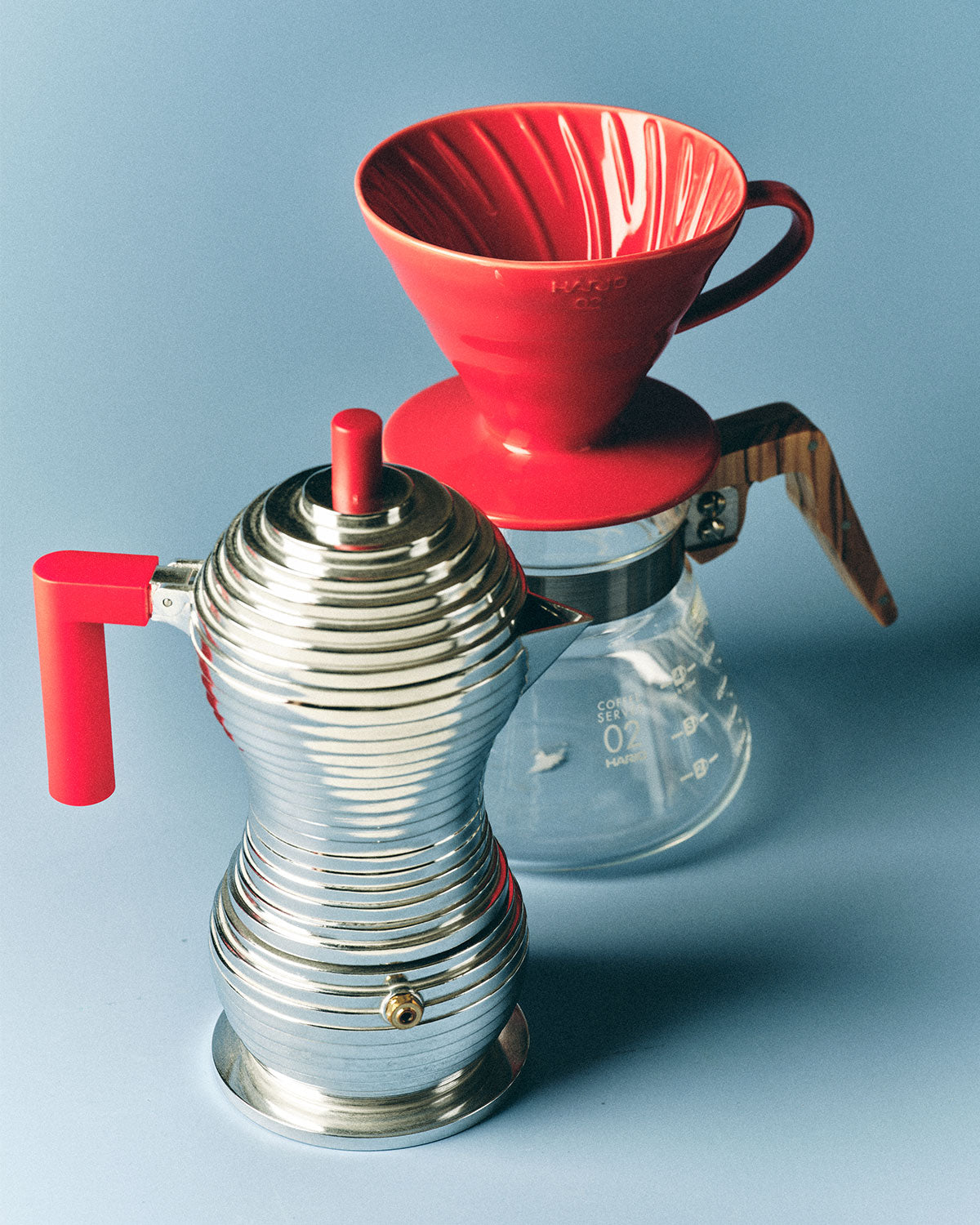 Red Ceramic V60 02 Dripper