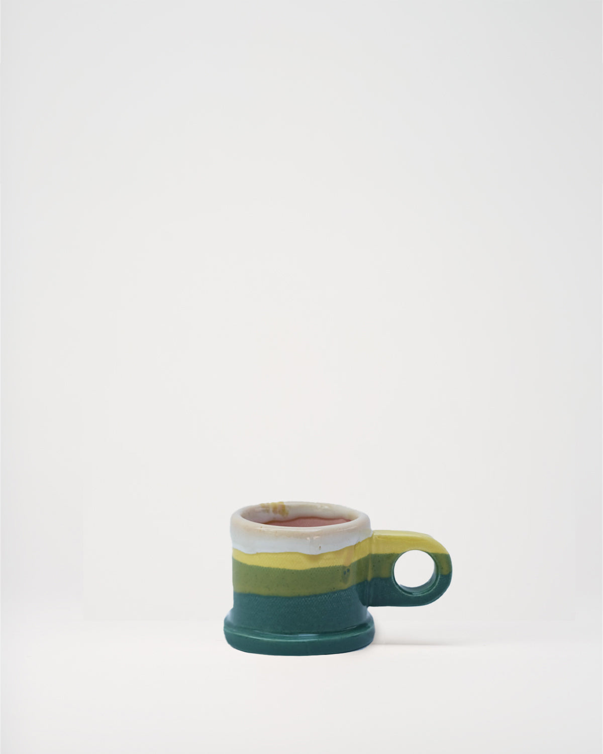 Green Double Dip Cortado Cup by Peter Shire