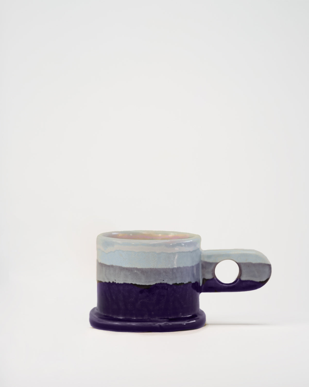 Double Dip Mug in Indigo by Peter Shire