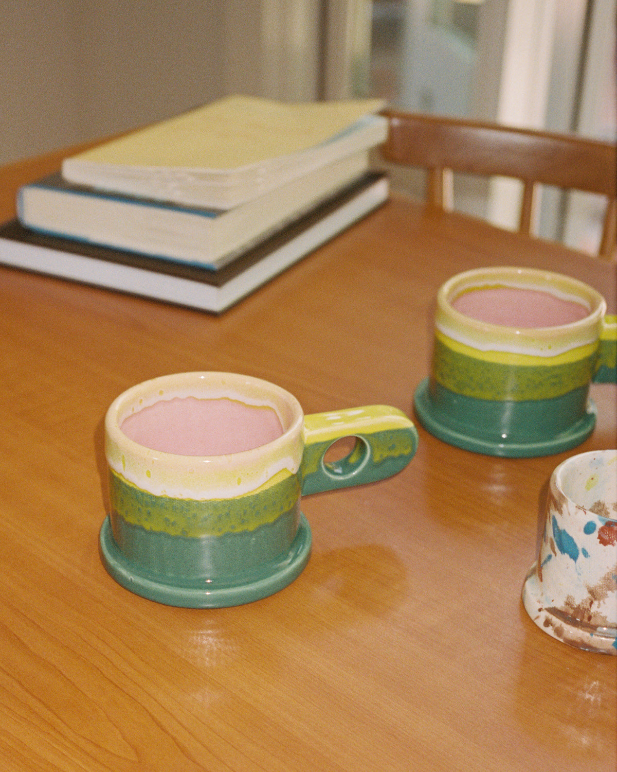 Green Double Dip Mug by Peter Shire