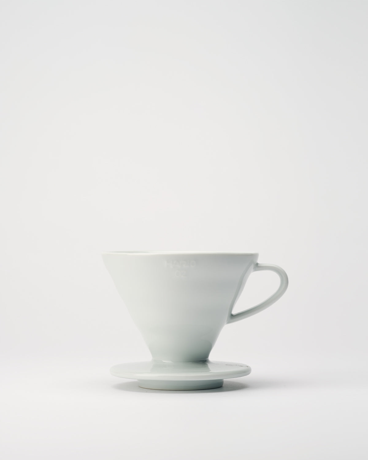 Ceramic V60 02 Dripper in White