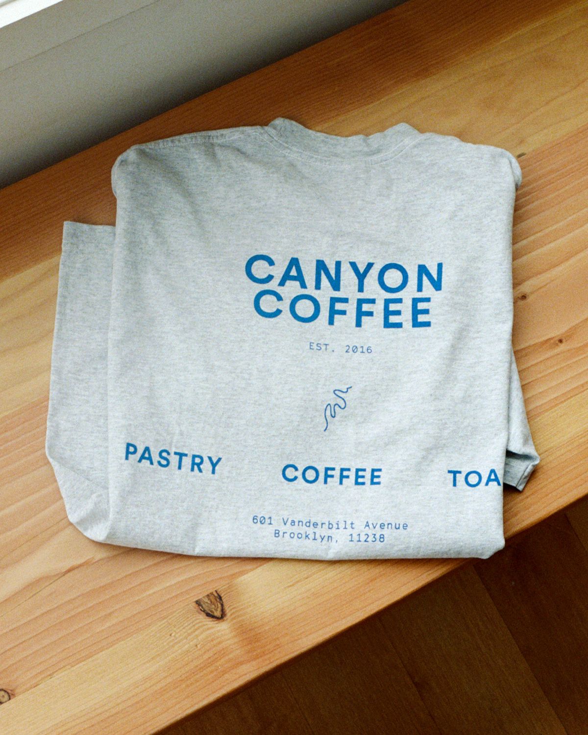 Brooklyn Tee Heather Grey