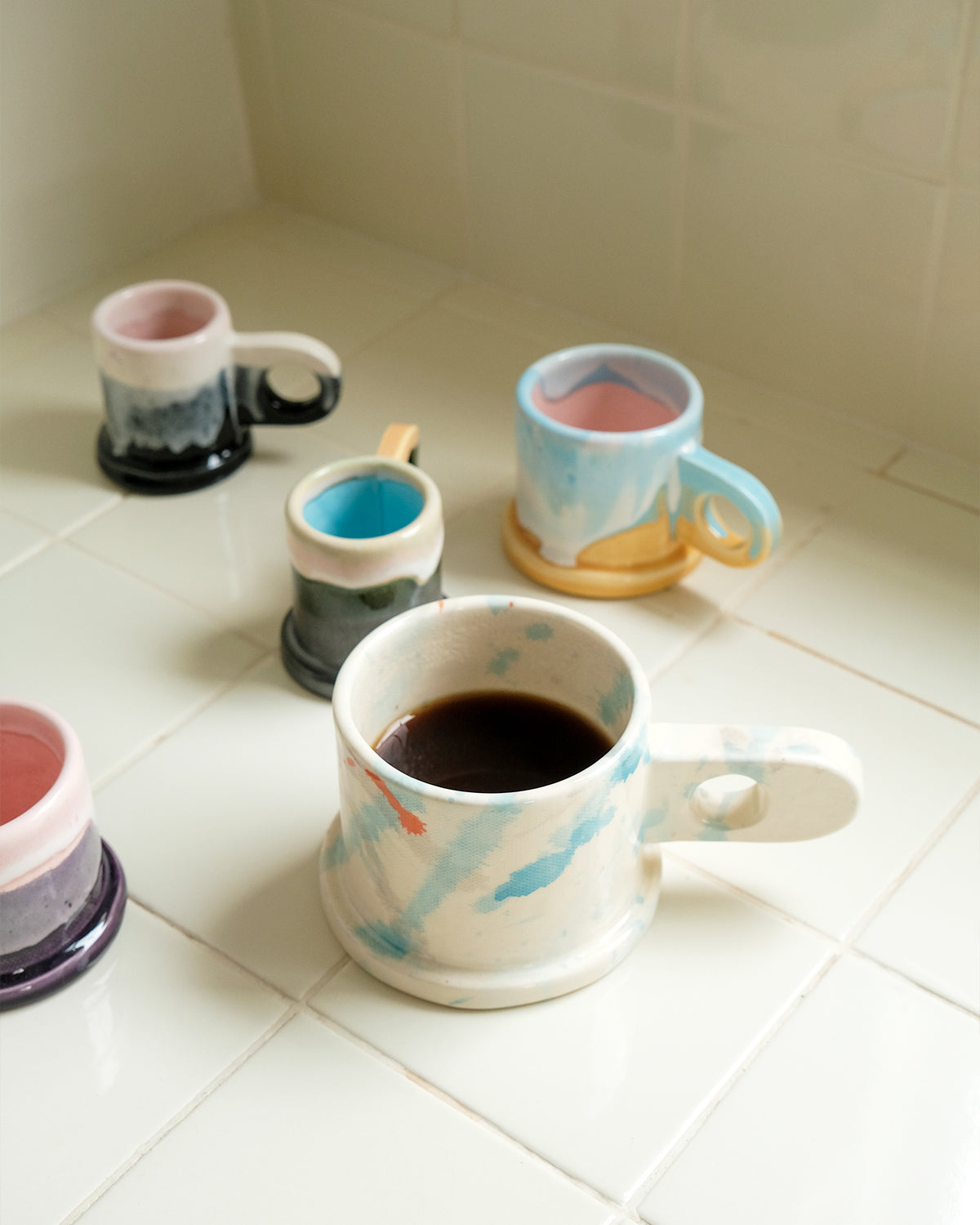 Splatter Mug by Peter Shire