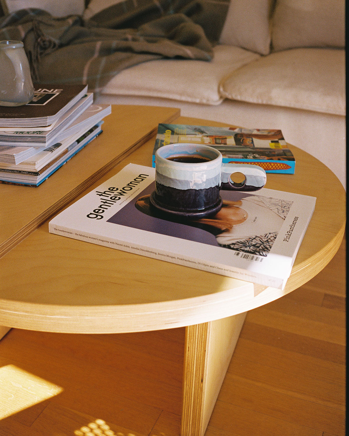 Double Dip Mug in Indigo by Peter Shire