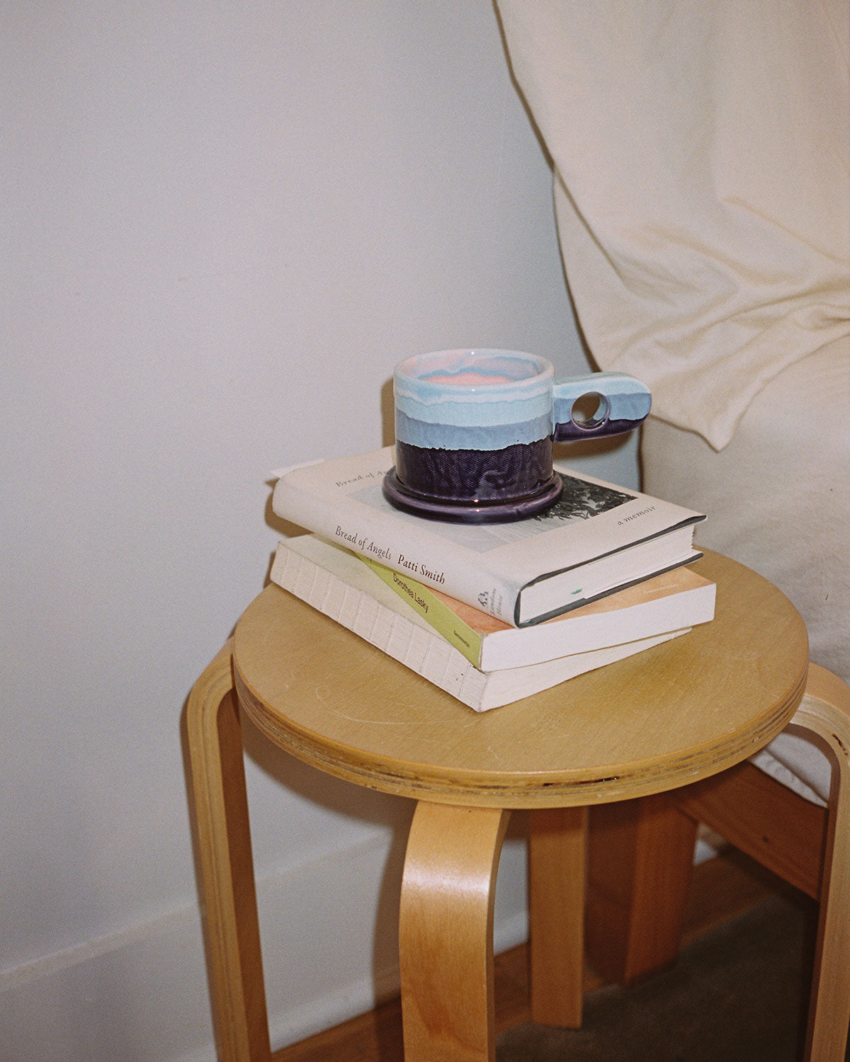 Double Dip Mug in Indigo by Peter Shire