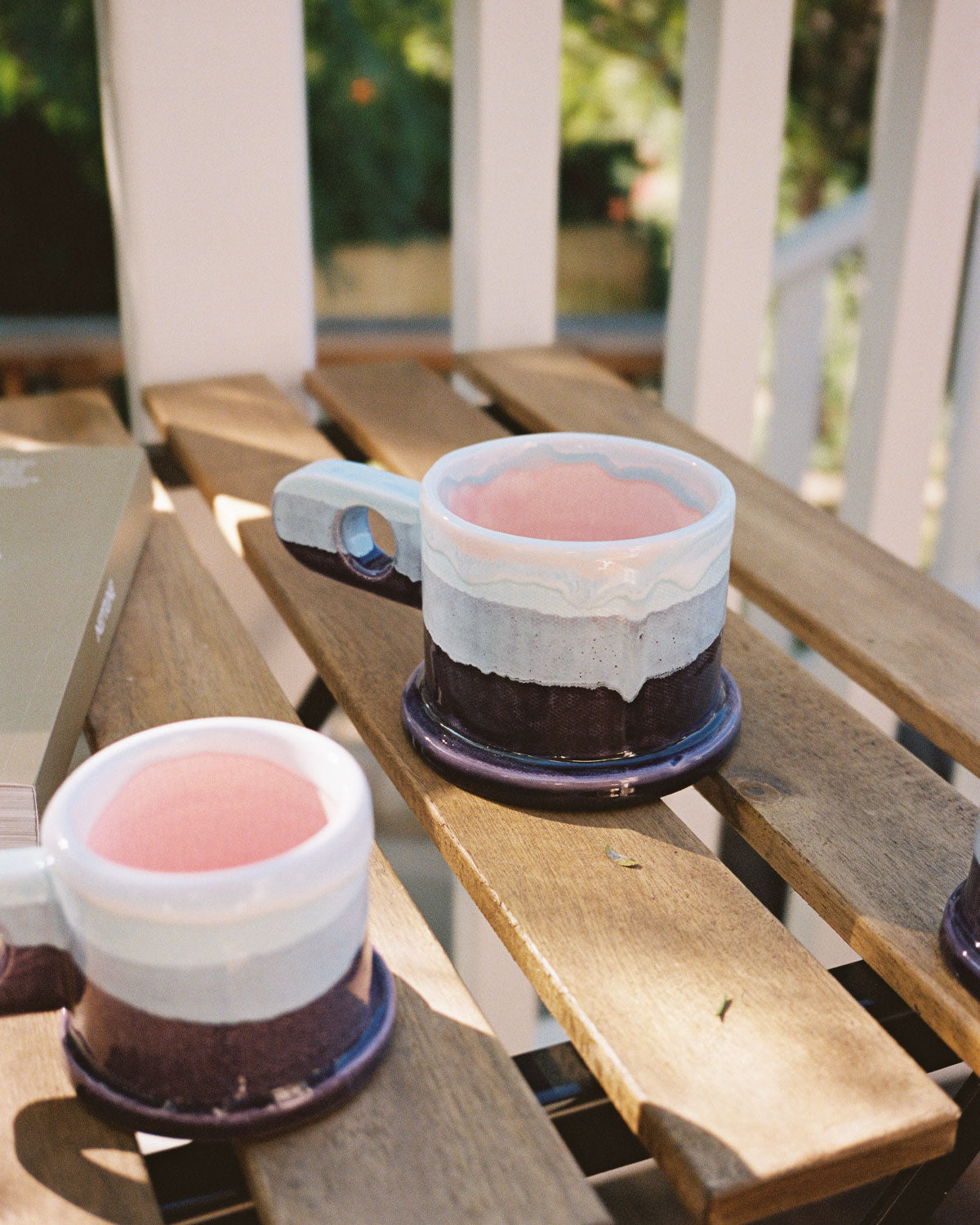 Double Dip Cortado Cup in Indigo by Peter Shire